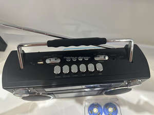 วิทยุบ<span class=keywords><strong>ล</strong></span>ูทูธแบบพกพา 8000mAh พร้อมเครื่องเล่นเทปคาสเซ็ต รองรับการแปลงไฟล์ <span class=keywords><strong>MP3</strong></span> สำหรับใช้ในบ้านแ<span class=keywords><strong>ล</strong></span>ะนอกบ้าน ขายส่ง - Product Image 4