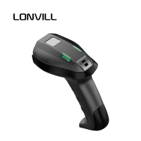 LONVILL Lector de código de barras DPM de alta precisión USB RS232 Escáner de código de mano industrial