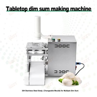 Machine à faire des raviolis multifonctionnelle avec des moules interchangeables pour la production de wontons, de raviolis à la soupe et de shumai