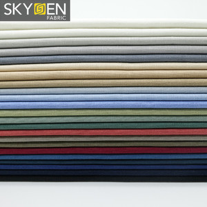 Skygen nuevo alta calidad Venta caliente suave <span class=keywords><strong>liso</strong></span> teñido 135gsm 55% <span class=keywords><strong>Lino</strong></span> 45% tela de algodón de <span class=keywords><strong>lino</strong></span> - Product Image 2