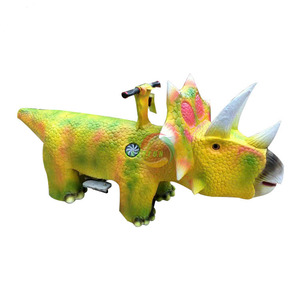 Voiture à chevaucher dinosaure animatronique pour enfants Easyfun Shopping Mall, petite machine de balade dinosaure animatronique - Product Image 4