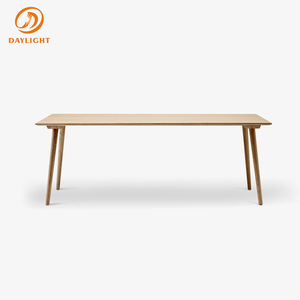 Mesa de Comedor Rectangular de Madera de Mango <span class=keywords><strong>con</strong></span> Marco de Hierro Sólido, Diseño Moderno y Contemporáneo, Estilo Industrial para Cocina o Restaurante - Product Image 3