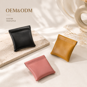 กระเป๋าหนัง PU กันน้ำ รีไซเคิลได้ พิมพ์โลโก้ได้ สำหรับใส่เครื่องประดับและเครื่องสำอางขนาดเล็กสำหรับการเดินทาง - Product Image 2