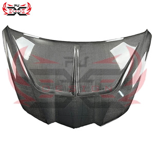 Cofano in Fibra di Carbonio PUDesign per Chevrolet <span class=keywords><strong>Corvette</strong></span> C8, Accessori <span class=keywords><strong>Auto</strong></span>, Kit Carrozzeria Stile ST, Impeccabile e Durevole, Ottimo Rapporto Qualità-Prezzo - Product Image 6