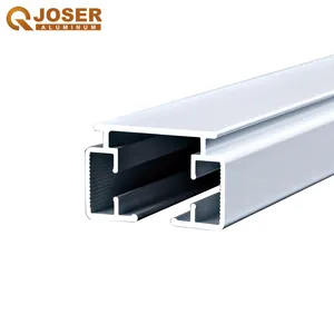 Electric curtain track Length from 2m-6.7m Curtain Rail Side Track home smart electric track aluminium profile