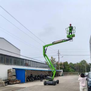 Tự hành có khớp nối <span class=keywords><strong>b</strong></span>ùng nổ xô manlift Boom Lift telescoping Boom Lift với giá thấp - Product Image 1