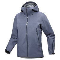 Veste unisexe d'extérieur en nylon imperméable et coupe-vent pour l'automne, coutures entièrement thermosoudées, résistance à la pluie 10000 mm, style streetwear, avec capuche intégrée