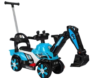 Escavatore elettrico per <span class=keywords><strong>bambini</strong></span> può sedersi e cavalcare ragazzo gancio <span class=keywords><strong>macchina</strong></span> giocattolo escavatore costruzione veicolo elettrico escavatore - Product Image 2