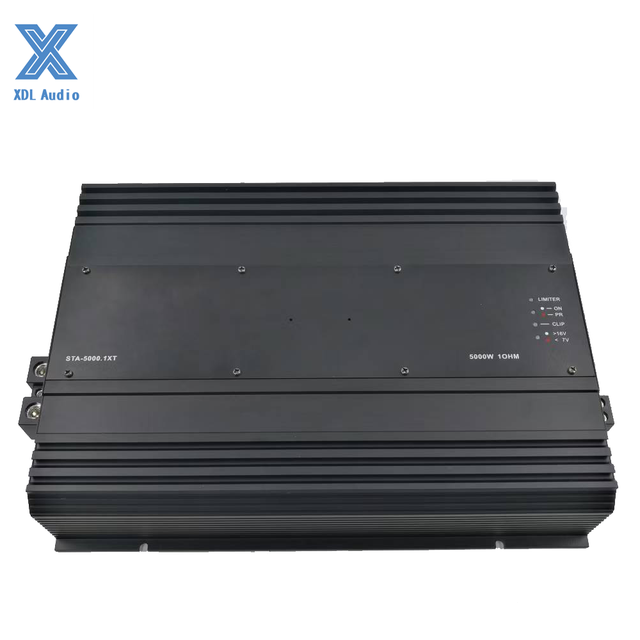 High Power 10000W*1CH Class D Car Amplifier High End Mono Channel Crossovers Equalizers 11-15V Voltage 10Hz-20kHz Frequency