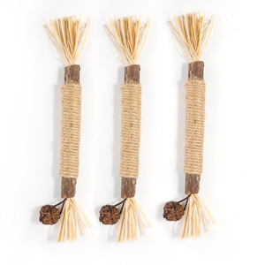 Juguete de Madera Tianjiao para Gatos, Barra para Masticar, Tamaño Mediano, Limpieza de Dientes, Juguetes para Masticar para Mascotas - Product Image 1