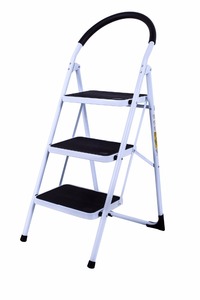 Pasamanos <span class=keywords><strong>de</strong></span> tubo redondo plegable <span class=keywords><strong>Escalera</strong></span> <span class=keywords><strong>de</strong></span> <span class=keywords><strong>hierro</strong></span> Escalones ensanchados para uso en apartamentos domésticos 2/3/4/5/6 escalones - Product Image 4