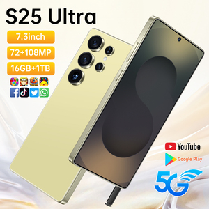 טלפון חכם 2025 אולטרה 16 גיגה-בייט+1 טרה-בייט 5G דגם S25 עיצוב חדש מסך 7.3 אינץ' 48 מגה-פיקסל+108 מגה-פיקסל 10 אנדרואיד 14 מעבד עשר ליבות LTE צרפתי - Product Image 3