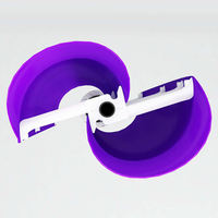 Puissance silencieuse de turbine d'axe vertical de fleur de tulipe de vent pour la maison 200W 500W 800W 12V 24V 48V système de générateur d'énergie d'air hors réseau