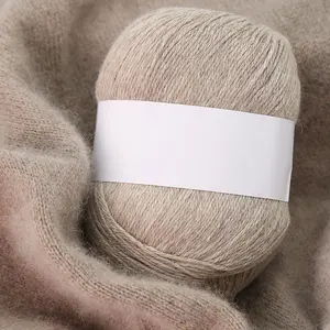 Trung Quốc Mông Cổ Làm 100% Tinh Khiết 2/26nm Cashmere Sợi Dê Cashmere Sợi Cho Dệt Kim