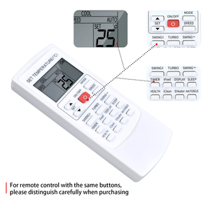 รีโมทคอนโทรลทดแทนรุ่นใหม่ YKR-H/502E สำหรับเครื่องปรับอากาศ AUX - Product Image 3