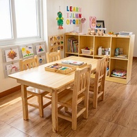 Meuble de rangement en bois moderne Montessori pour garderie, crèche, école maternelle, classe, organisateur de jouets et de livres pour enfants, éco-responsable, pour salon