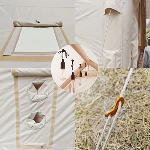 Large Space Oxford Portable Camping Cabin Easy Setup Windproof Waterproof for All Season Outdoor Activities - Product Image 3