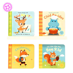 Impresión de Libros <span class=keywords><strong>Infantiles</strong></span> al por Mayor, Libros de <span class=keywords><strong>Cuentos</strong></span> de Tapa Dura a Todo Color con Esquinas Redondeadas y Encuadernación Cosida - Product Image 1