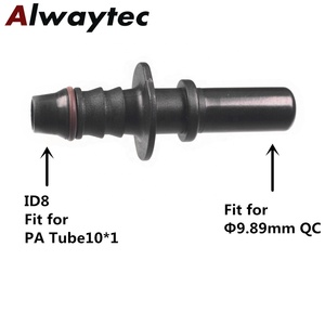 Vente flash : Raccord rapide pour tuyau de carburant, connecteur mâle pour tuyau de 9,89 mm, adaptateur pratique pour tuyau de carburant en plastique à encliquetage - Product Image 3