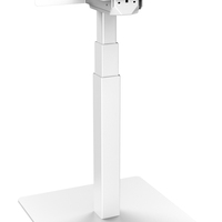 JIECANG, table basse de bureau à domicile à hauteur réglable électrique à une seule jambe, design moderne, base de bureau