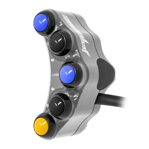 Interruptor de manillar izquierdo para Ducati 848 EVO (Titanio) - Product Image 2