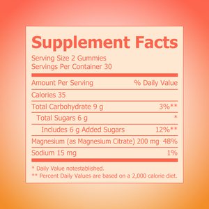 OEM/ODM Magnesium Citrate Gummies DIetary <b>Supplement</b> with Magnesium Supports Muscle Relaxation and Bone Health Gummies - Product Image 2