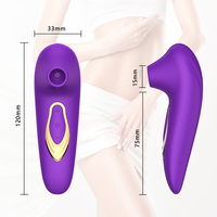 Jouet sexuel pour femmes adultes à 5 fréquences, rechargeable, étanche, suceur de clitoris, suceur de mamelon, vibromasseur
