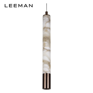 Lámpara Colgante de Techo Larga de Alabastro Moderna y Lujosa para Hogar, Restaurante, Isla de Cocina, Baño, Lámpara Decorativa para Dormitorio - Product Image 6