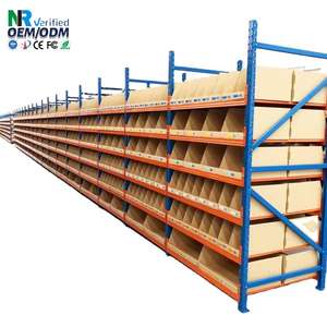 מדפים כבדים בהתאמה אישית 300 ק\\\"ג למדף, שחור לבן, <span class=keywords><strong>3</strong></span> קומות, אחסון מתכת, יחידת מדפים ניתנת לערום - Product Image 1