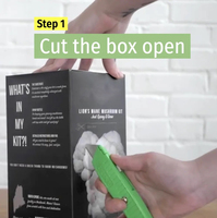 Boîtes en carton ondulé pour culture de champignons avec impression de logo personnalisé