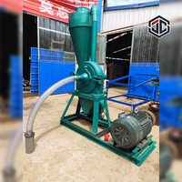 Machine à broyer le maïs électrique pour le traitement des céréales agricoles avec un moteur puissant et une utilisation pratique