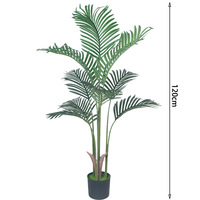 Tanaman Palem Buatan Grosir 90-180cm, Tanaman Palem Areca Buatan, Tanaman Palem Buatan Dekoratif untuk Rumah Indoor