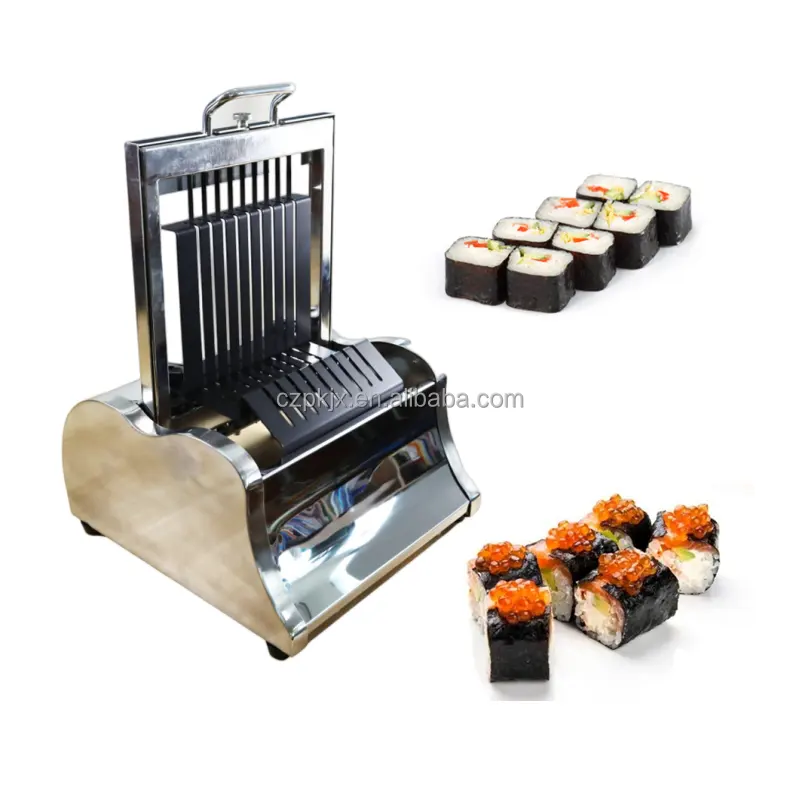 Gạo bóng Nigiri Sushi Con lăn Máy Sushi máy hướng dẫn sử dụng sushi cuộn cắt máy cắt