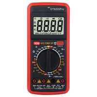DT9205pro 2000-counting Pengukur Tegangan 4-Digit Presisi Tinggi, Pengukur Arus, Pengukur Kapasitansi, Pengukur Resistansi, Multimeter Multifungsi untuk