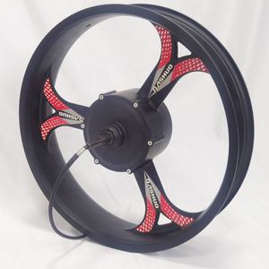 20 인치 브러시리스 기어드 마그네슘 합금 48V 52V 750W 1000W 지방 20x4.0 타이어 전기 Ebike 자전거 자전거 스노우 바이크 허브 모터 - Product Image 4