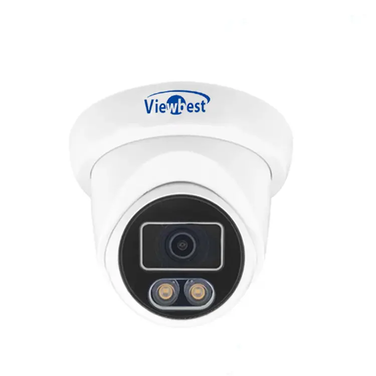OEM Wholesale TVI AHD CVI Hybrid 4 IN 1 1080p Surveillance Analog Camera ColorVu Night Vision Turret CCTV Camera