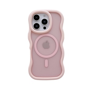 <span class=keywords><strong>Coque</strong></span> de téléphone en acrylique mat anti-traces de doigts, étui magnétique ondulé pour <span class=keywords><strong>iPhone</strong></span> 17 16 15 14 <span class=keywords><strong>13</strong></span> 12 Pro - Product Image 5