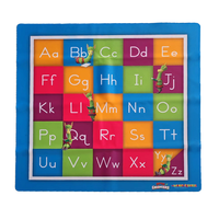 Tapis de jeu pour enfants personnalisé en caoutchouc naturel antidérapant, carré, imprimé de dessins animés, pour jeux de société et mahjong