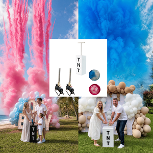 Machine à confettis TNT pour révélation du sexe, lanceur de poudre pour annoncer le sexe du bébé, <span class=keywords><strong>mariage</strong></span>, fête de remise de diplôme - Product Image 6