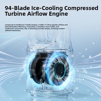Ventilateur de bureau sans pales à turbine, rechargeable, avec fonction humidification et pulvérisation, idéal pour la maison et le bureau - Meilleures ventes