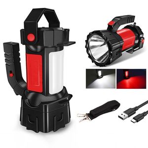 LED Camping Lantern USB Rechargeable Portable Light With <b>Touch</b> <b>Switch</b> For Outdoor Use - Product Image 1