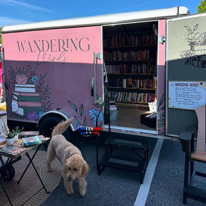 Bán tốt nhất điện thoại di động hiệu sách Boutique Trailer thư viện trên bánh xe thực phẩm xe tải cuốn sách cửa hàng sách Trailer - Product Image 4