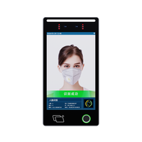 오픈 소스 8인치 안드로이드 얼굴 인식 단말기 (릴레이 옵션, ID IC 카드, QR 코드 스캐너, 생체 지문 인식 기능 포함)