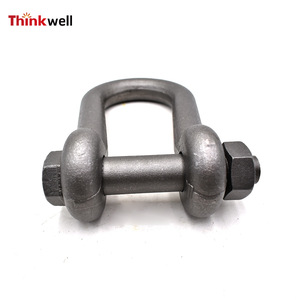 Grillete Forjado de Alta Resistencia Thinkwell 5T 10T 20T 30T, Eslabón Universal de Acero Aleado, Eslinga de Cadena Redonda - Product Image 1