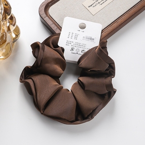 Coleteros de Tela Satinada de Alta Gama, Elegantes, con Borde Enrollado, de 12 cm, para Mujer, Venta al Por Mayor - Product Image 5