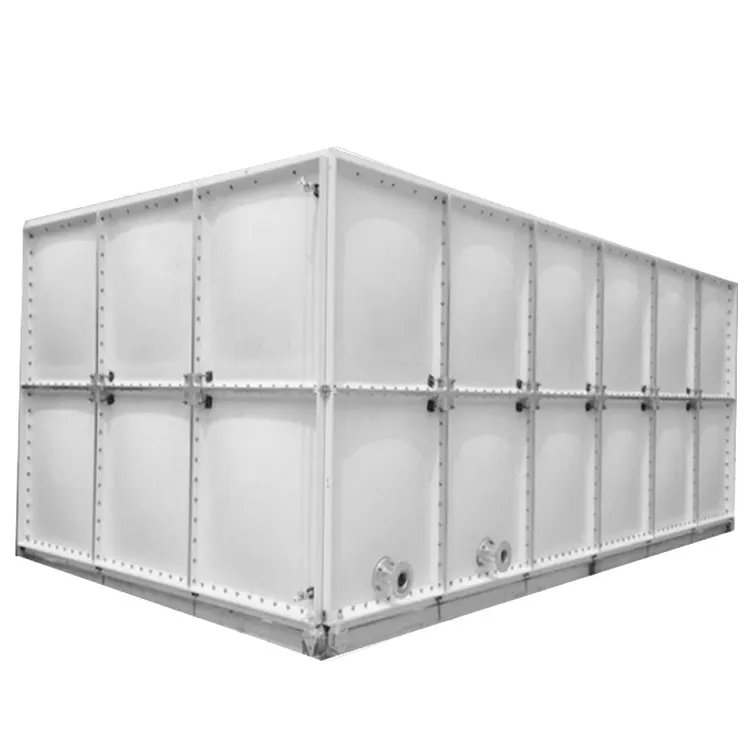 Tangki penyimpanan air GRP SMC cetakan Modular tangki Panel bahan FRP diperkuat serat kaca 5*10*3m