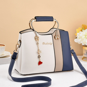 Offre Spéciale nouveau Patchwork et polyvalent grande capacité à la mode rétro Simple élégant et élégant sac de téléphone à bandoulière pour femmes - Product Image 4