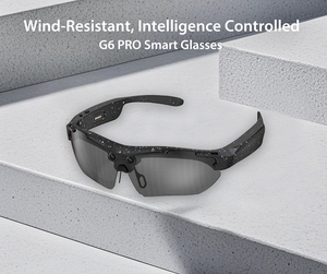 <span class=keywords><strong>Lunettes</strong></span> intelligentes ZHENQI G6-<span class=keywords><strong>PRO</strong></span> à monture monobloc intégrale avec verres traités anti-lumière bleue et traduction en temps réel par IA - Product Image 1