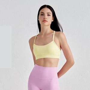 Nouveau soutien-gorge de yoga sans bretelles, couleur unie, respirant, veste de fitness, beau soutien-gorge de sport pour femmes - Product Image 4