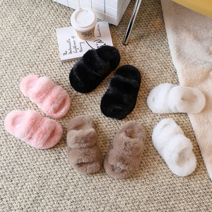 Nuove Pantofole Invernali <span class=keywords><strong>per</strong></span> Bambini con Pelliccia, Antiscivolo e Calde, Adatte <span class=keywords><strong>per</strong></span> Uso Domestico e Esterno - Product Image 3